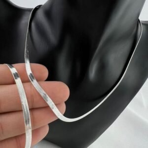 سلسلة ظهر الحية فضة